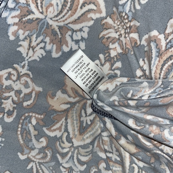 Rabbit Rabbit Rabbit Designs vintagee 3/4 length sleeved midi dress size 6 EUC! - Picture 5 of 6